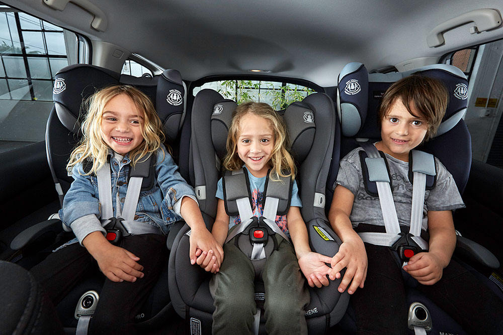 Want To Fit Three Car Seats Across The Back Britax Has You Covered - Are Volvo Booster Seats Legal In Australia