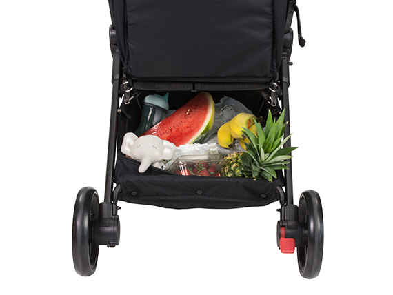 steelcraft ez fold stroller black